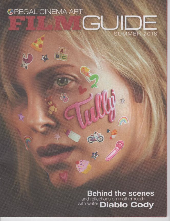 REGAL CINEMA ART FILM GUIDE magazine side cover Summer 2018