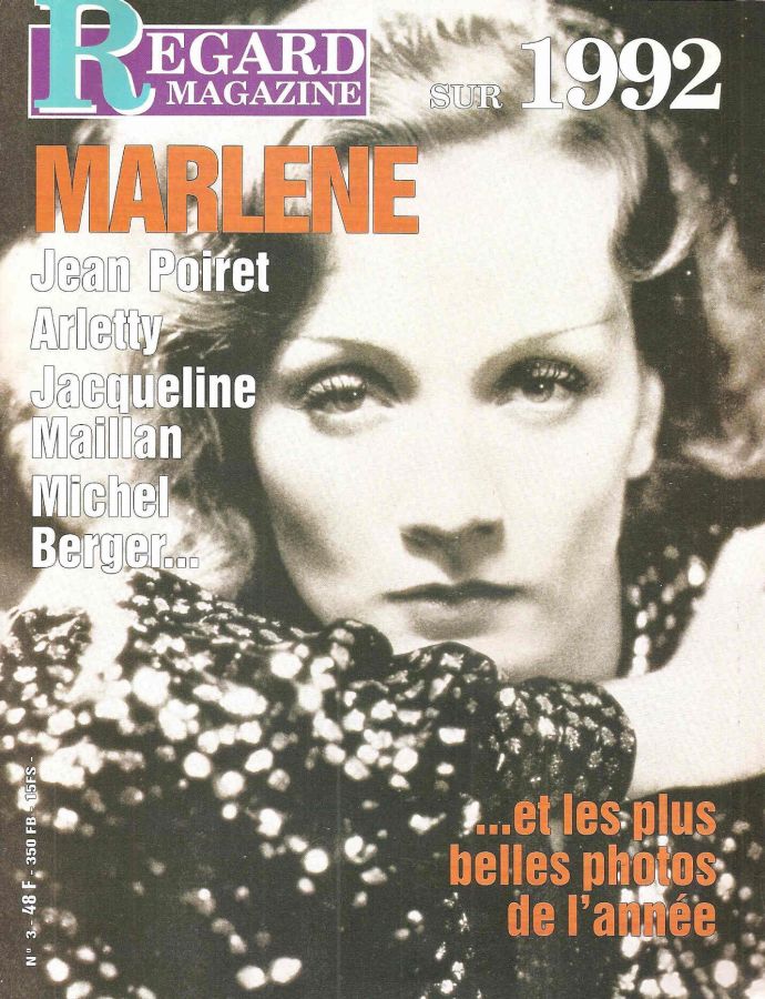 REGARD MAGAZINE magazine side cover Issue 3 December 1992