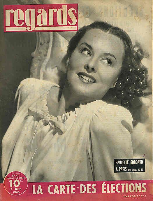 REGARDS magazine side cover Issue 44 7 June 1946