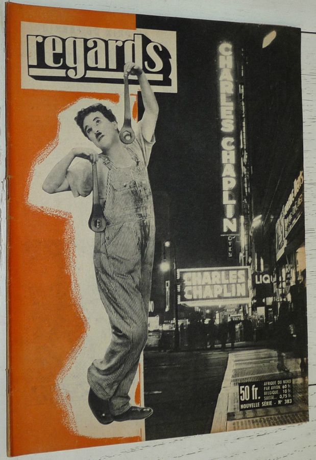 REGARDS magazine side cover Issue 383  1954