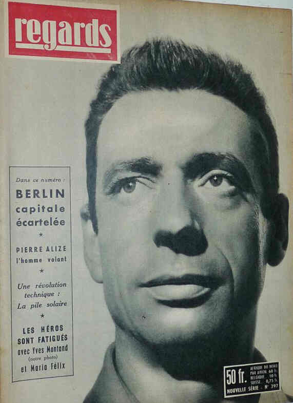 REGARDS magazine side cover Issue 397   1955