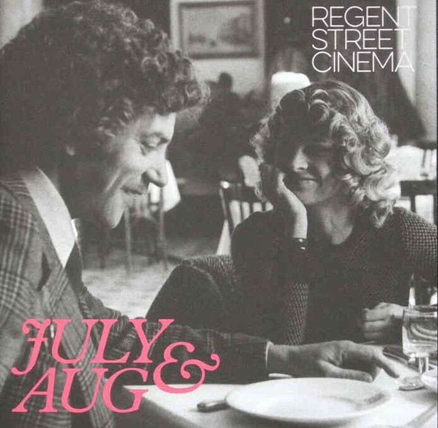 REGENT STREET CINEMA magazine side cover  July/August 2019