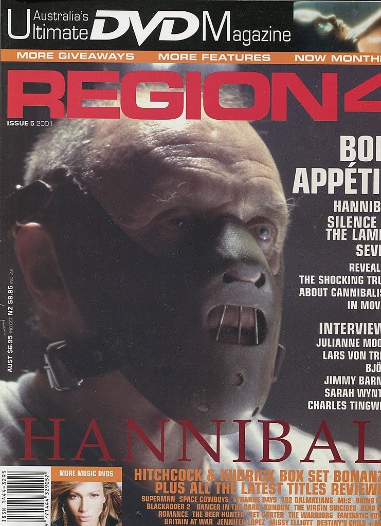 REGION4 magazine side cover Issue 5  2001
