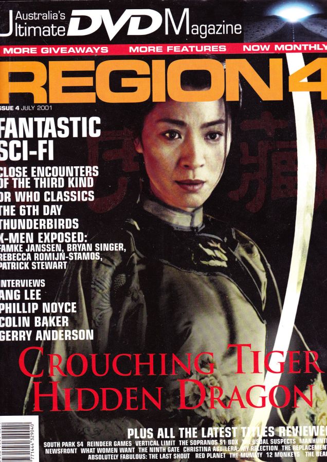 REGION4 magazine side cover Issue 4 July 2001