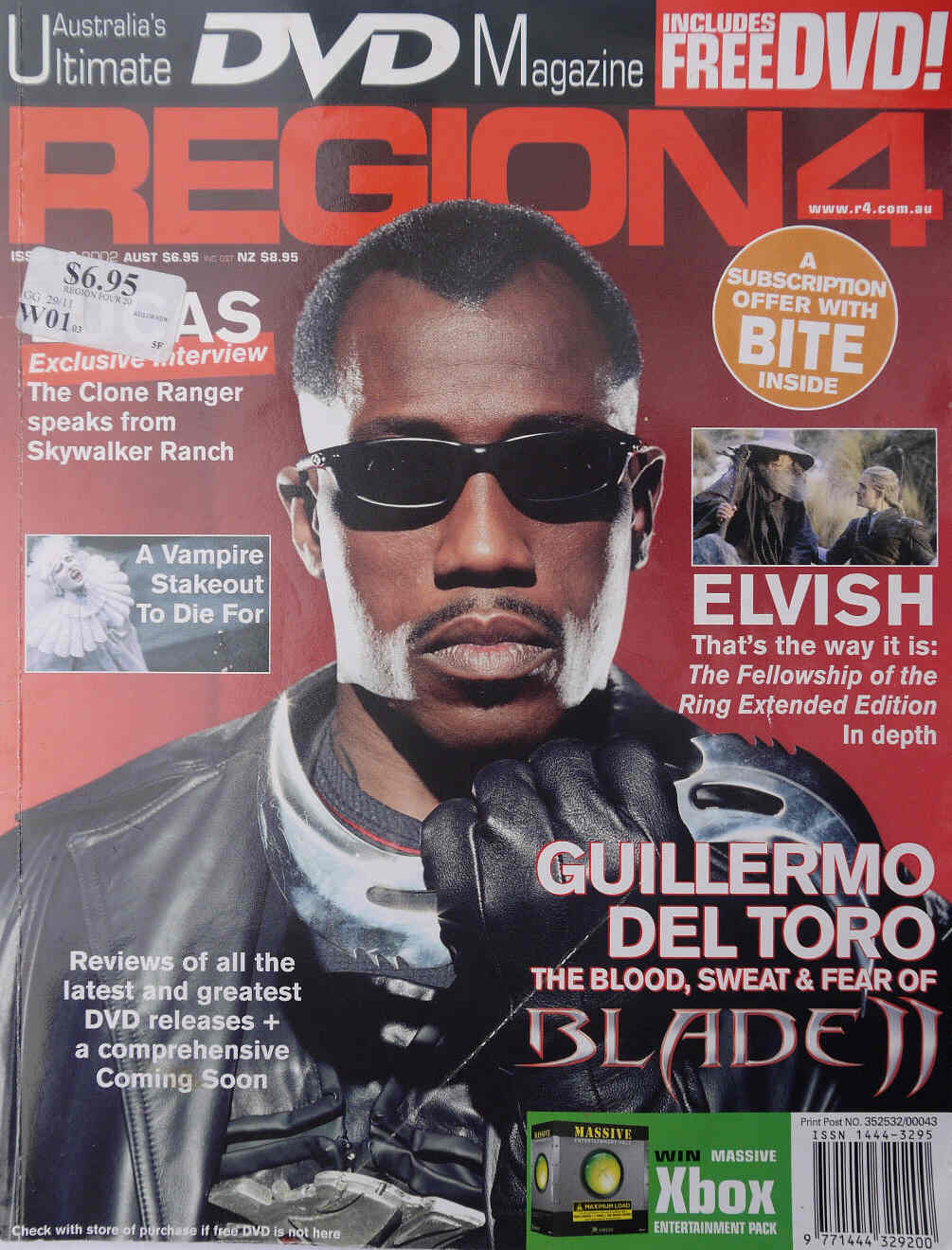 REGION4 magazine side cover Issue 20  2002