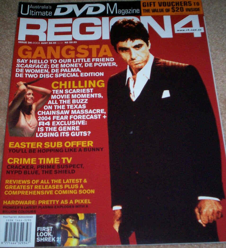 REGION4 magazine side cover Issue 34  2004