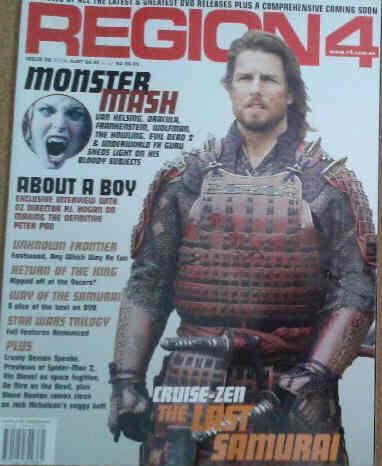 REGION4 magazine side cover Issue 36  2004