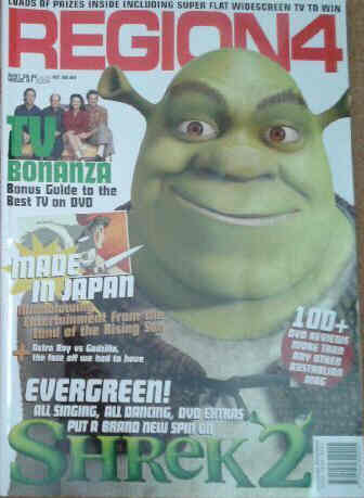 REGION4 magazine side cover Issue 41  2004