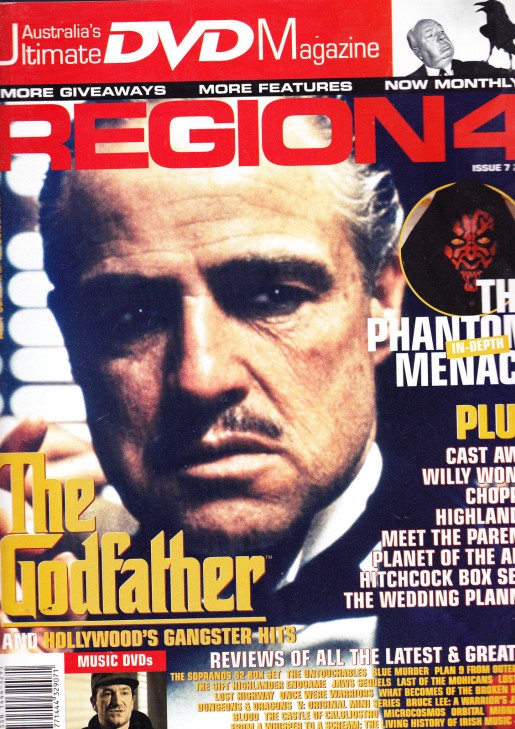 REGION4 magazine side cover Issue 7  2001