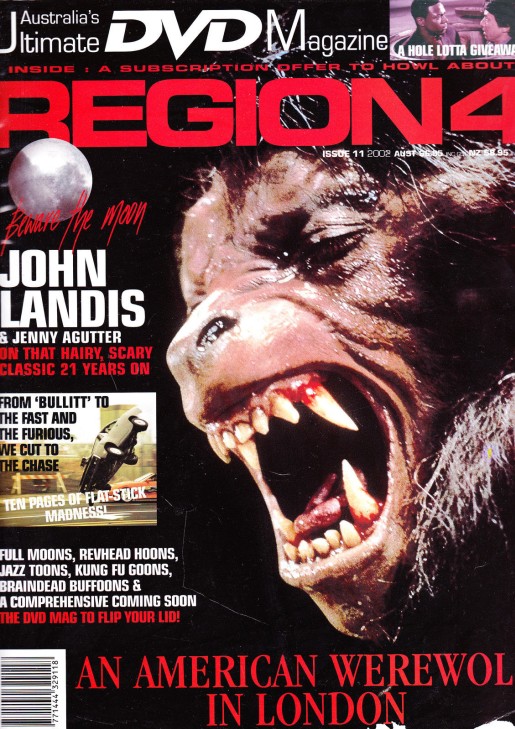 REGION4 magazine side cover Issue 11  2002