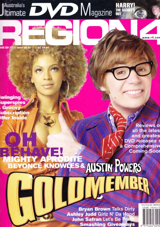 REGION4 magazine side cover Issue 22  2003