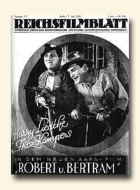 REICHSFILMBLATT magazine side cover Issue 90  