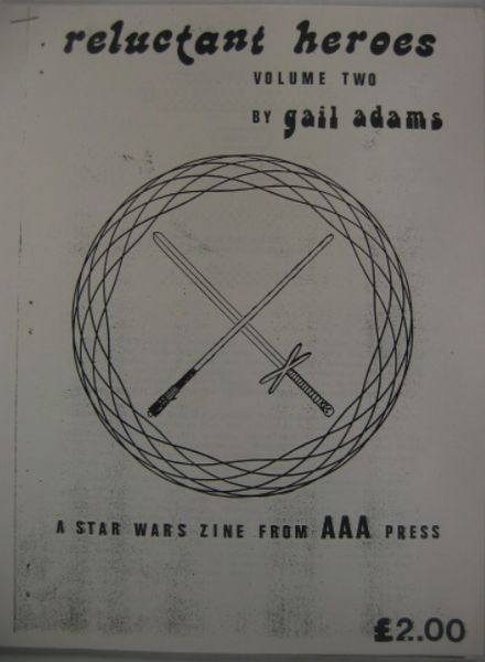 RELUCTANT HEROES magazine side cover Issue 2 March 1985