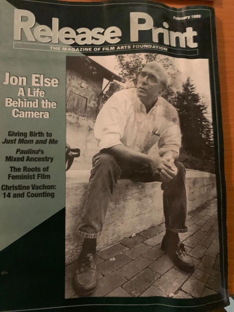 RELEASE PRINT magazine side cover  February 1999