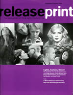 RELEASE PRINT magazine side cover September/October 2004