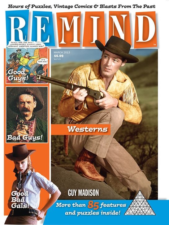 REMIND magazine side cover  Vol 5 No  3  March 2013