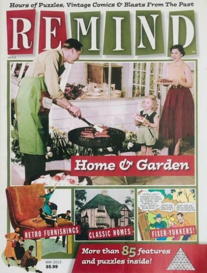 REMIND magazine side cover  Vol 5 No  5  May 2013