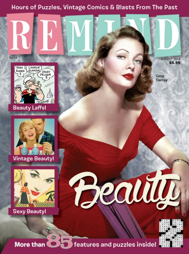 REMIND magazine side cover  August 2014