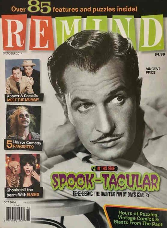 REMIND magazine side cover  October 2014