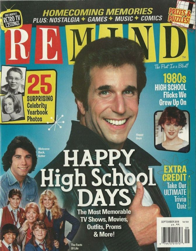 REMIND magazine side cover  September 2018