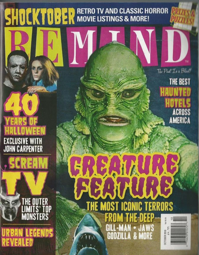 REMIND magazine side cover  October 2018