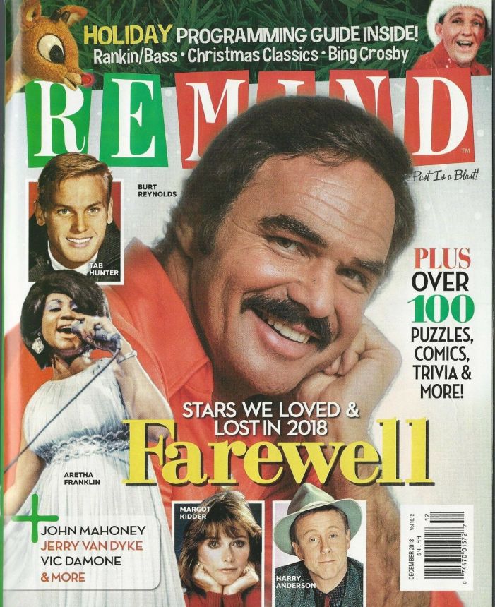 REMIND magazine side cover  December 2018