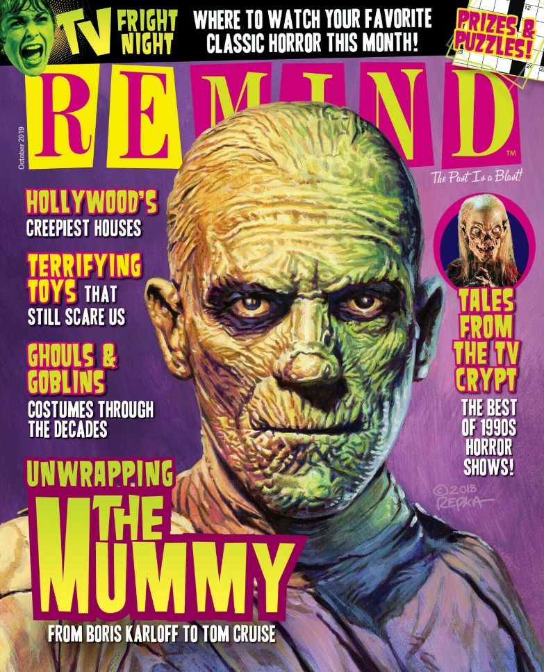 REMIND magazine side cover  October 2019