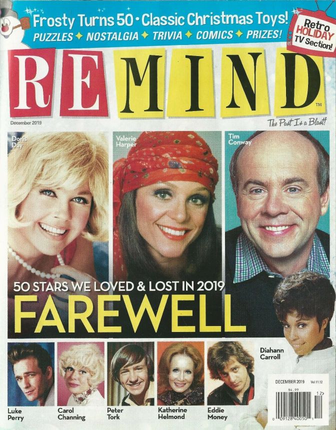 REMIND magazine side cover  December 2019