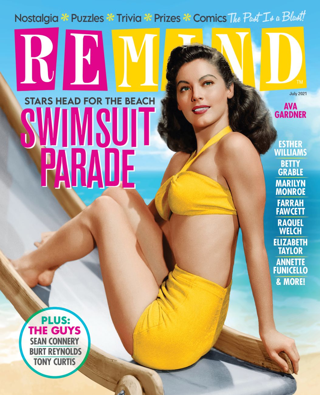 REMIND magazine side cover  July 2021