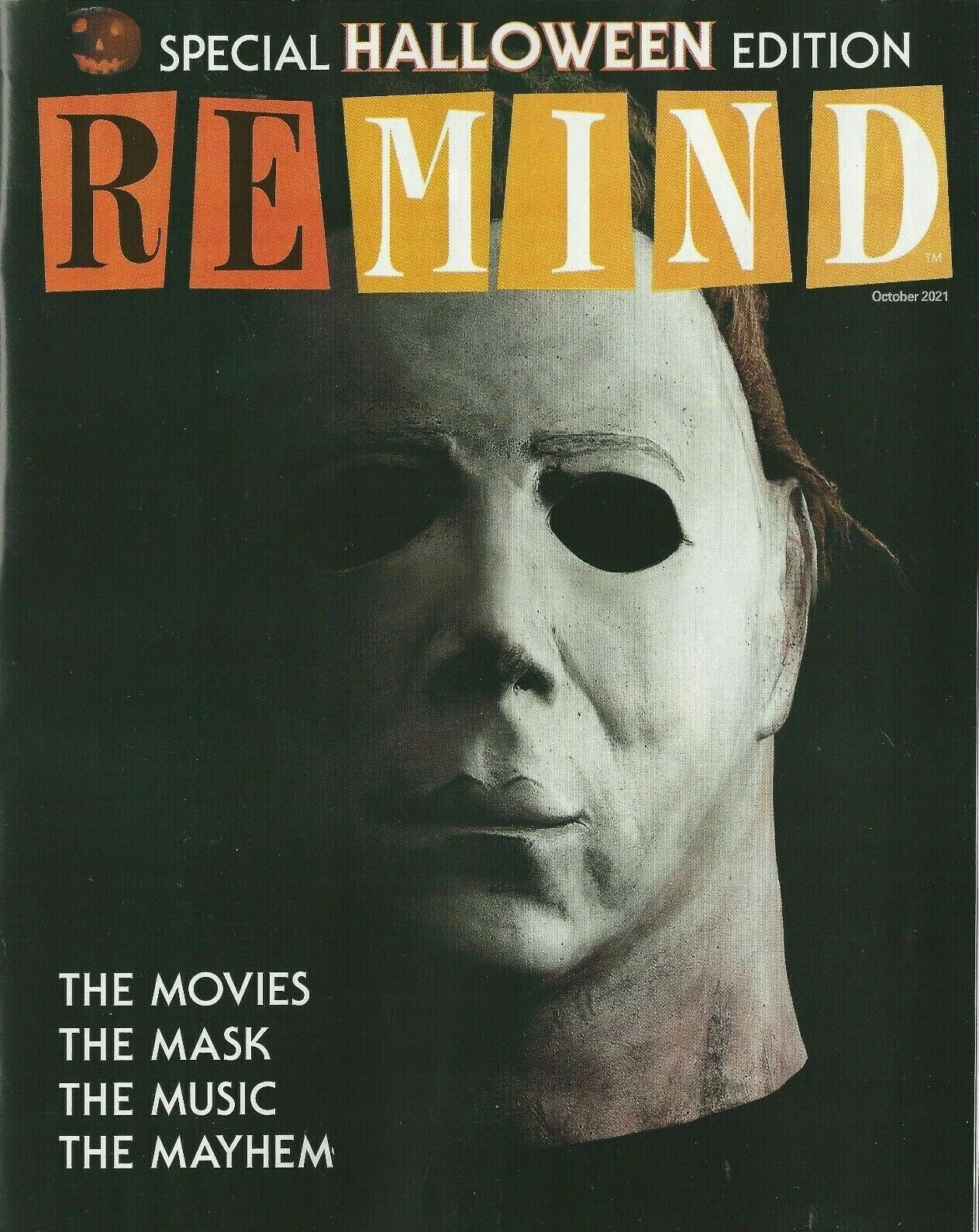 REMIND magazine side cover  October 2021