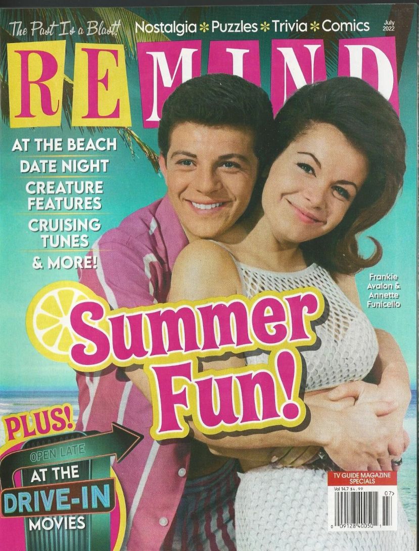 REMIND magazine side cover  July 2022