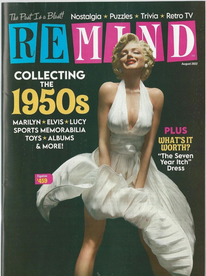 REMIND magazine side cover  August 2022