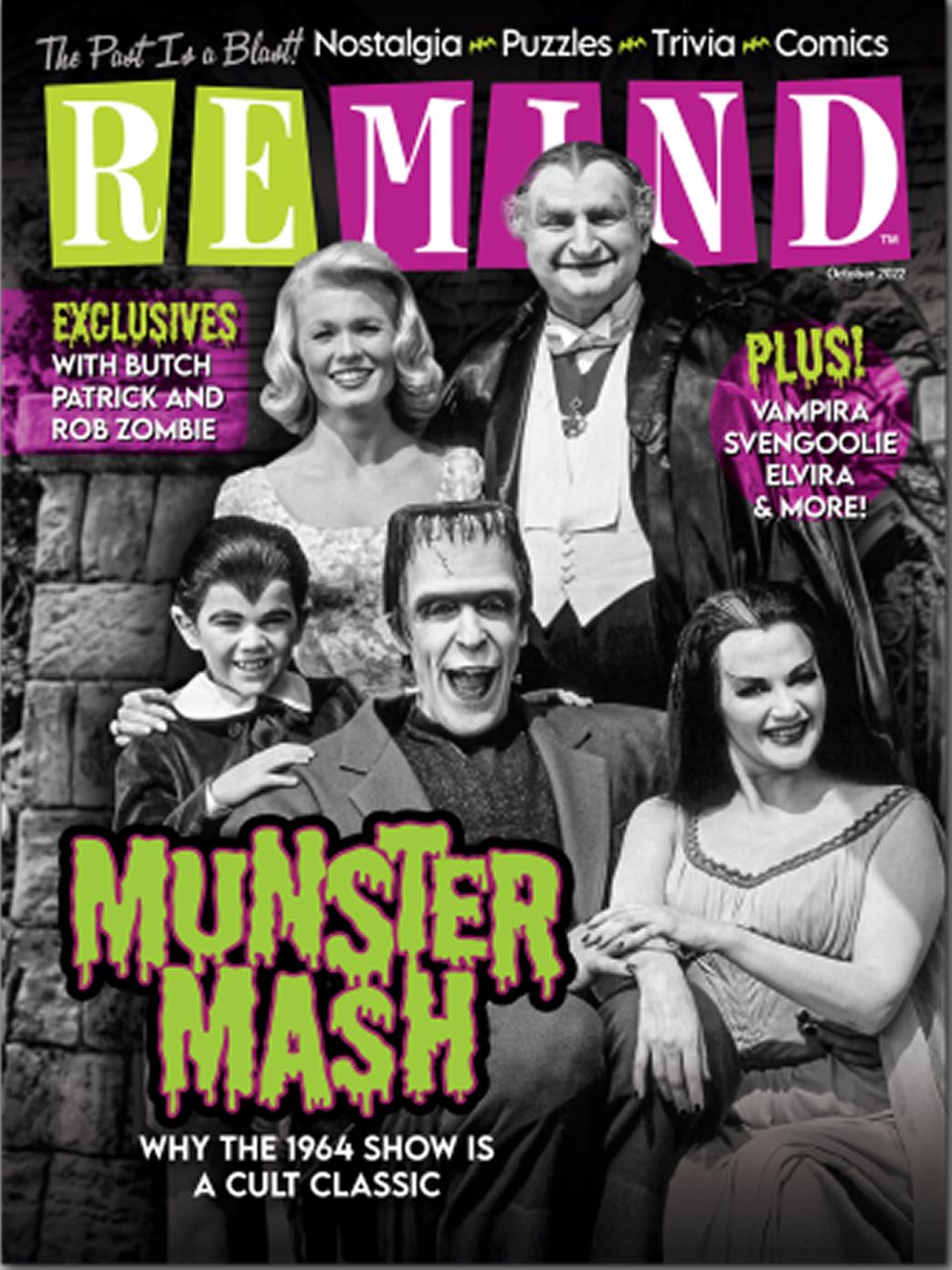 REMIND magazine side cover  October 2022