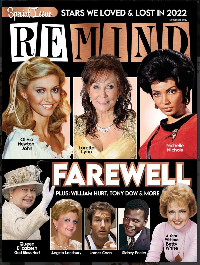 REMIND magazine side cover  December 2022