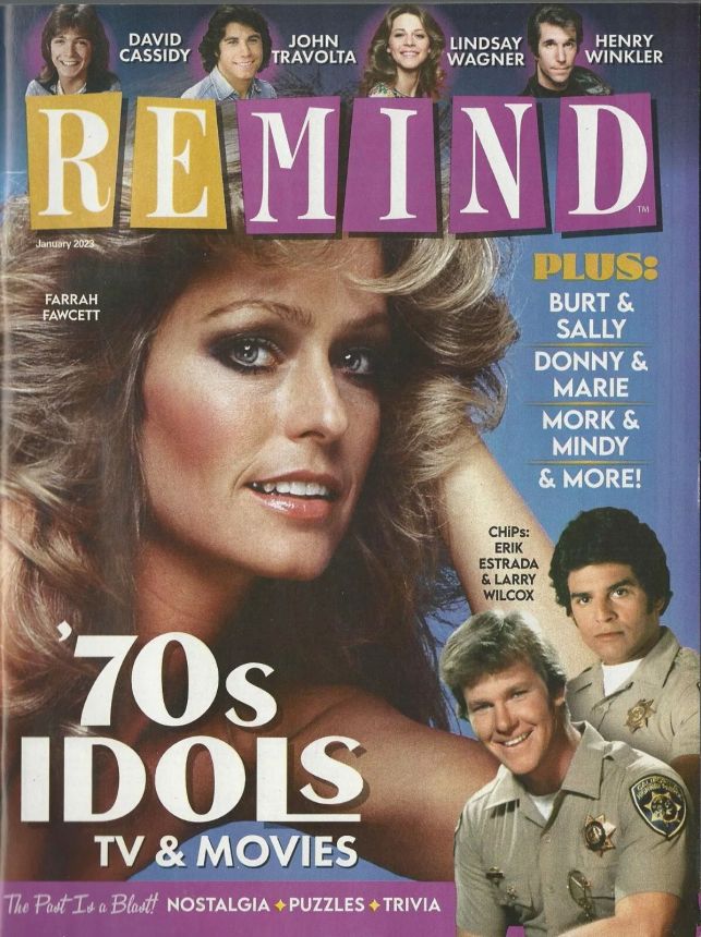 REMIND magazine side cover  January 2023