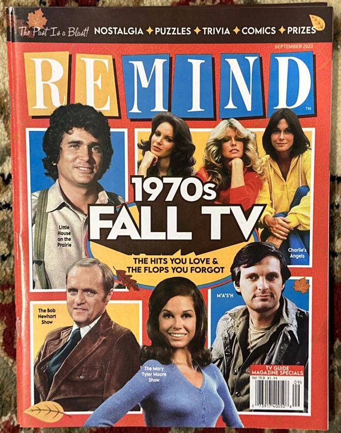 REMIND magazine side cover  September 2023