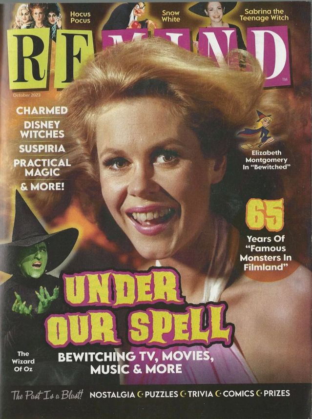 REMIND magazine side cover  October 2023