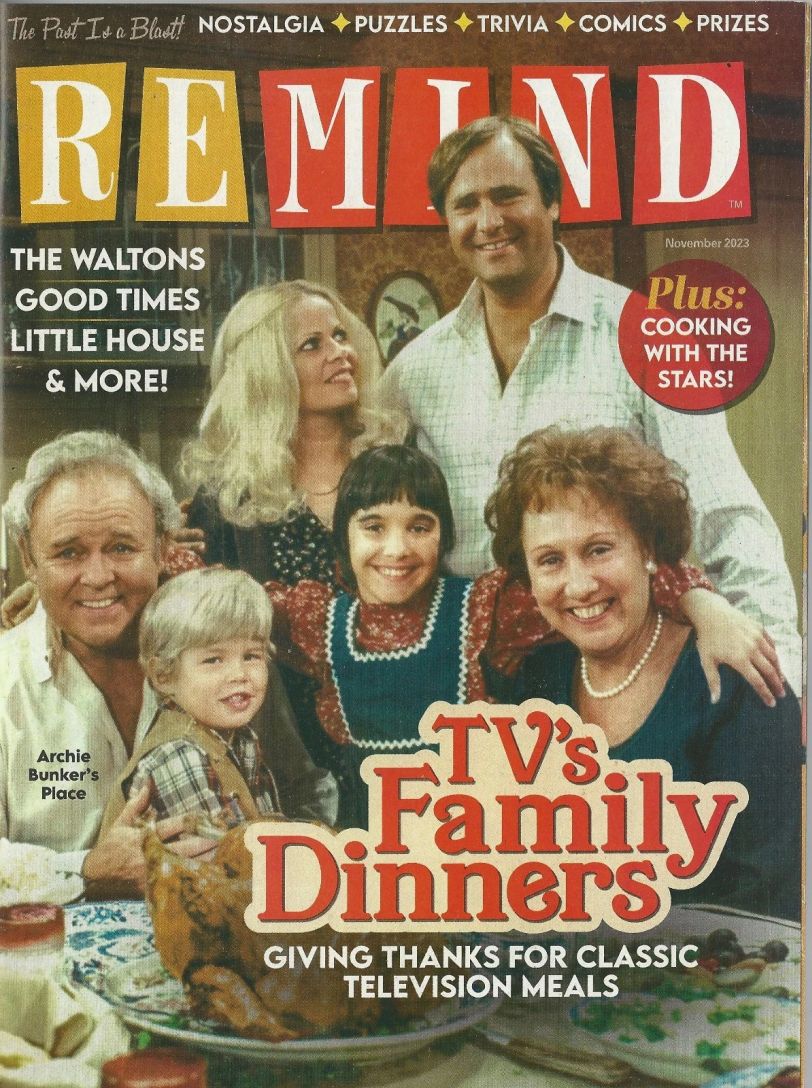 REMIND magazine side cover  November 2023