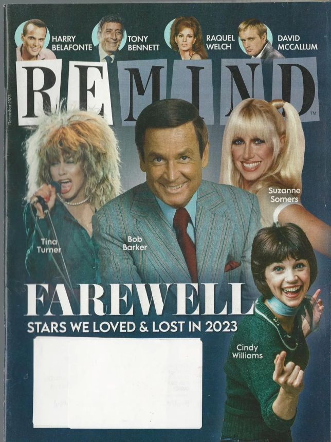 REMIND magazine side cover  December 2023