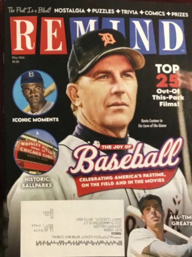 REMIND magazine side cover  May 2024