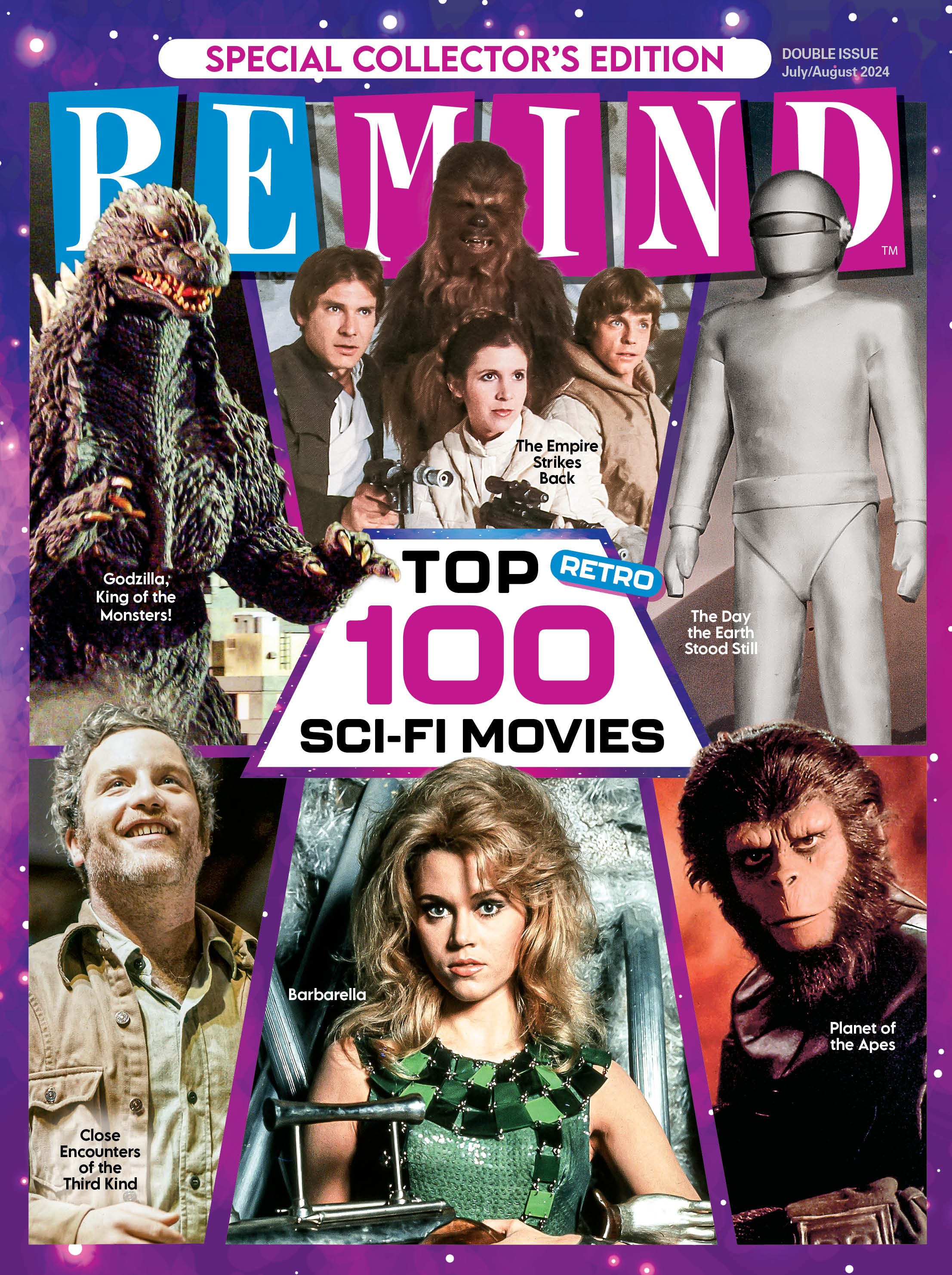 REMIND magazine side cover  July/August 2024
