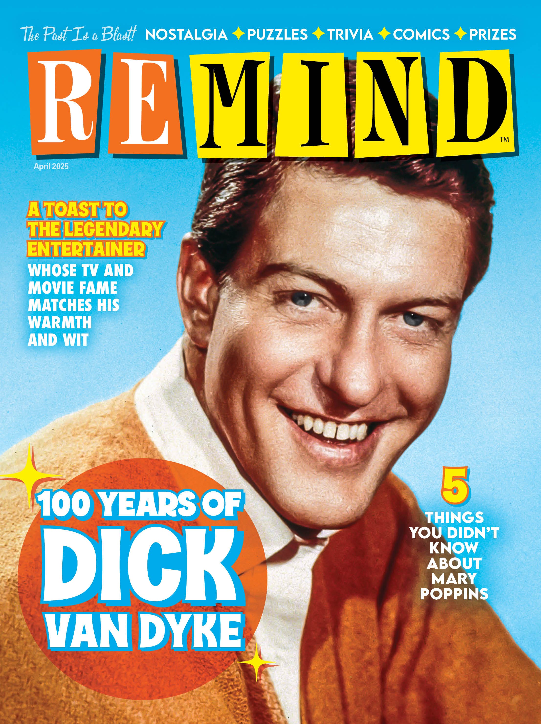 REMIND magazine side cover  April 2025