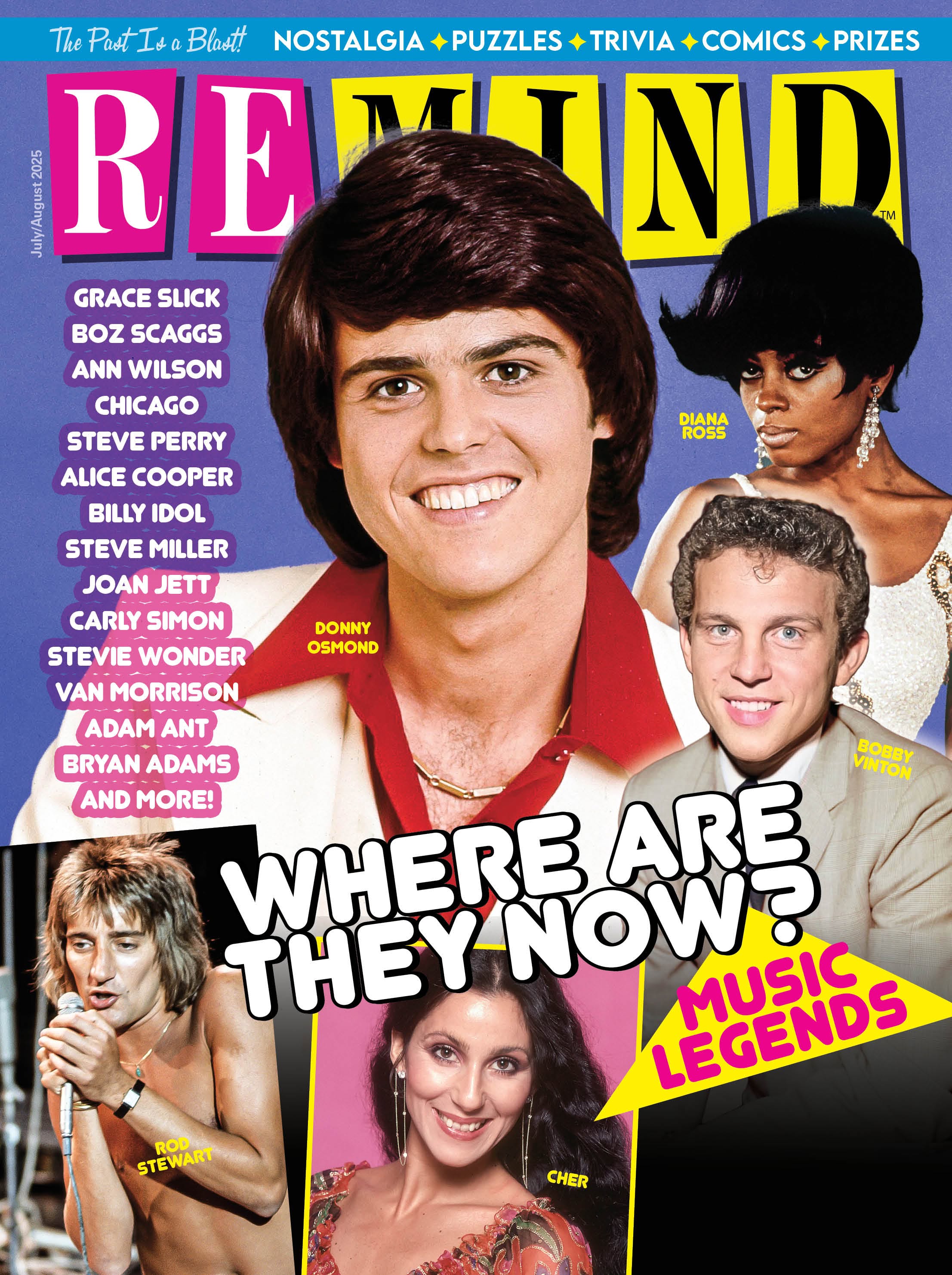 REMIND magazine side cover  July/August 2025
