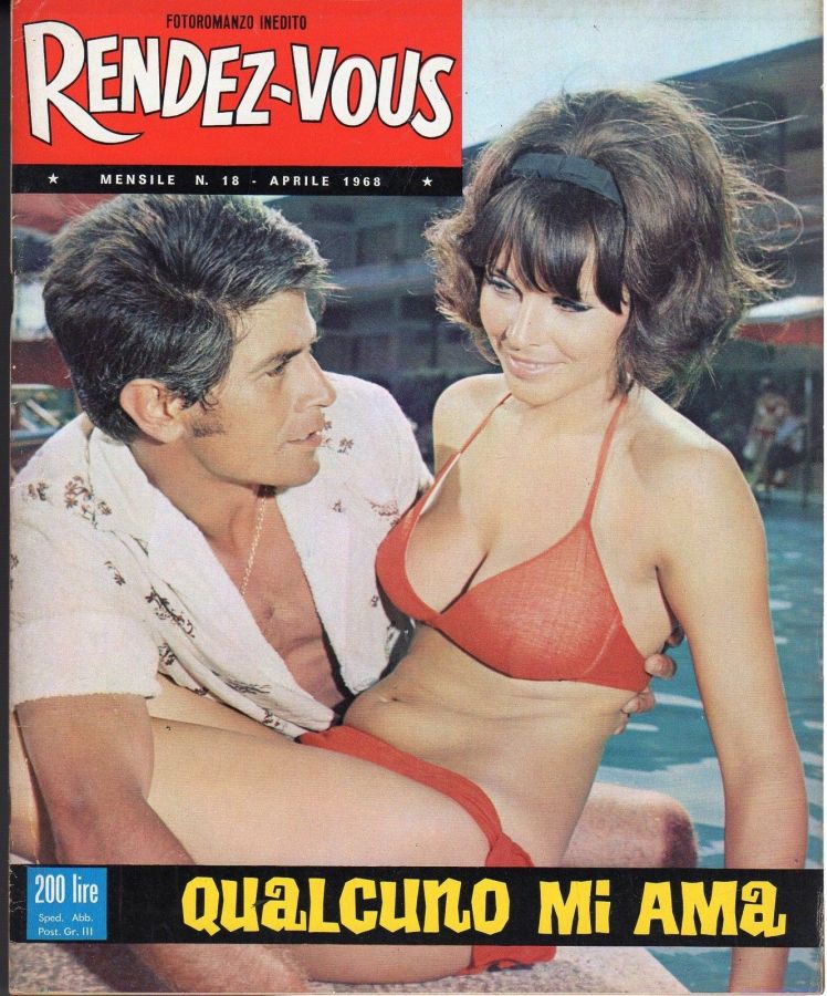 RENDEZ-VOUS (It) magazine side cover Issue 18  April 1968