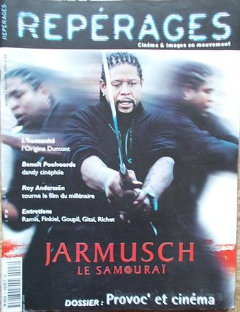 REPERAGES magazine side cover Issue 8  1999