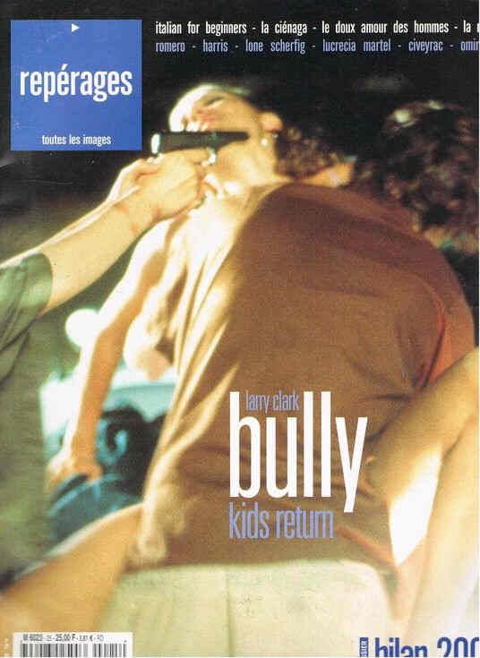 REPERAGES magazine side cover Issue 25 December 2001