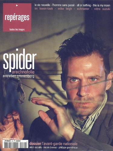 REPERAGES magazine side cover Issue 34 November 2002