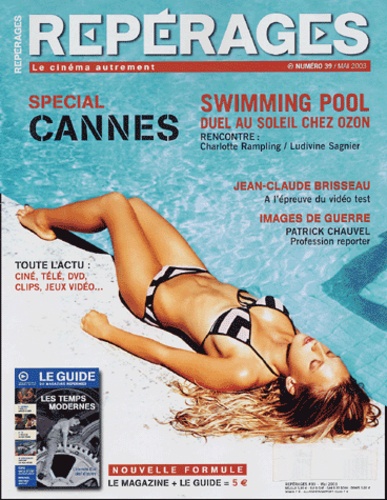 REPERAGES magazine side cover Issue 39 May 2003