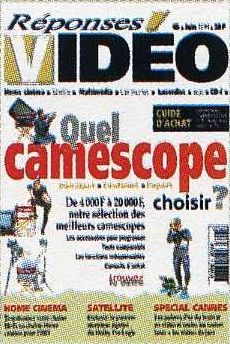 REPONSES VIDEO magazine side cover Issue 6 June 1994