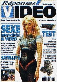 REPONSES VIDEO magazine side cover Issue 7 July/August 1994